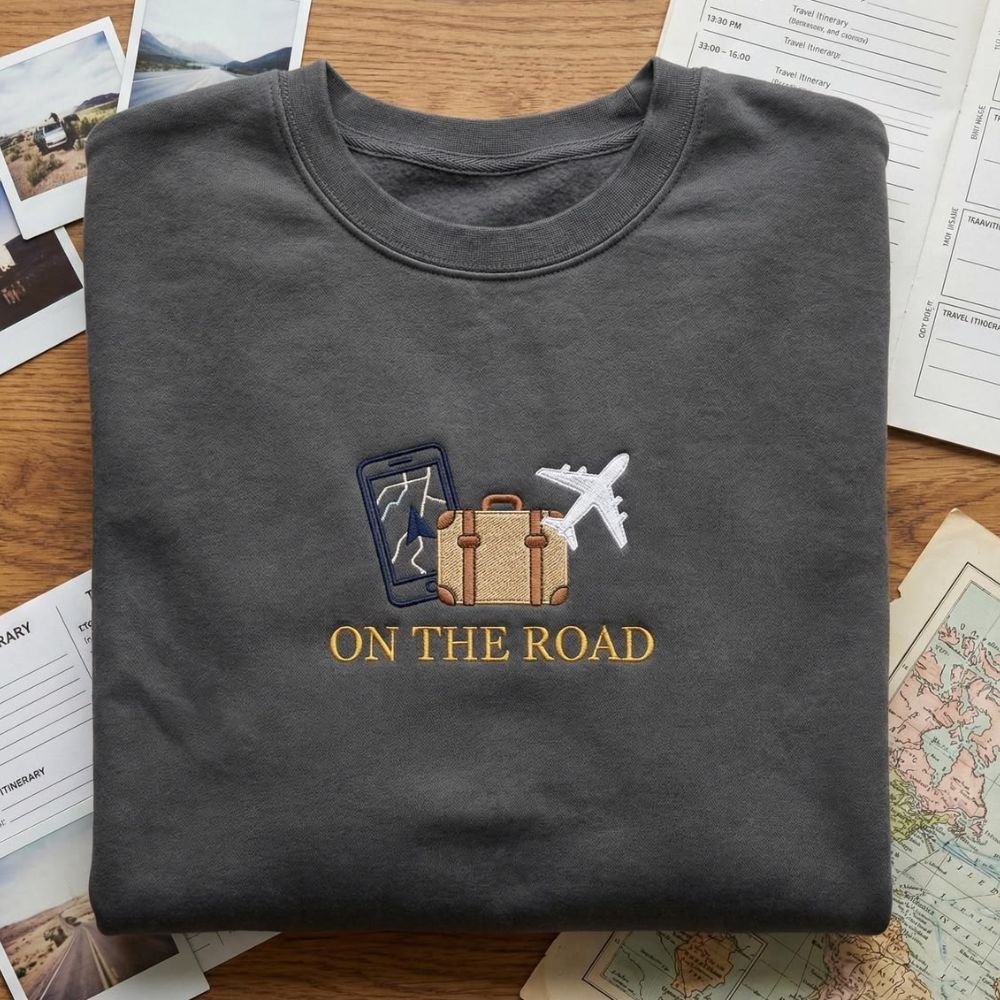 Client apparel embroidered by Aura Embroidery 3