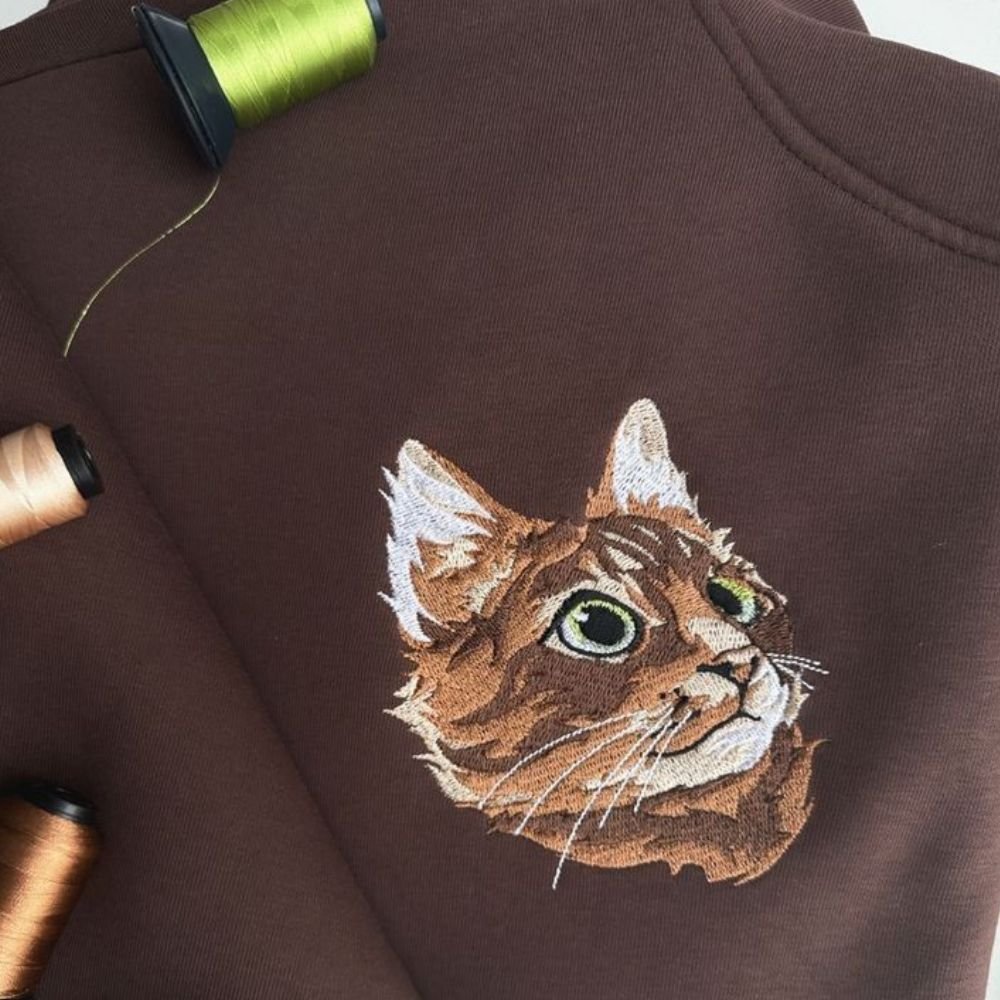 Client apparel embroidered by Aura Embroidery 7